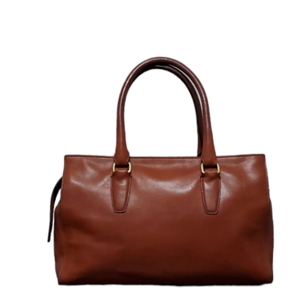 Coach Legacy Chelsea Turnlock Saddle Brown Distressed Leather Shoulder Satchel_5